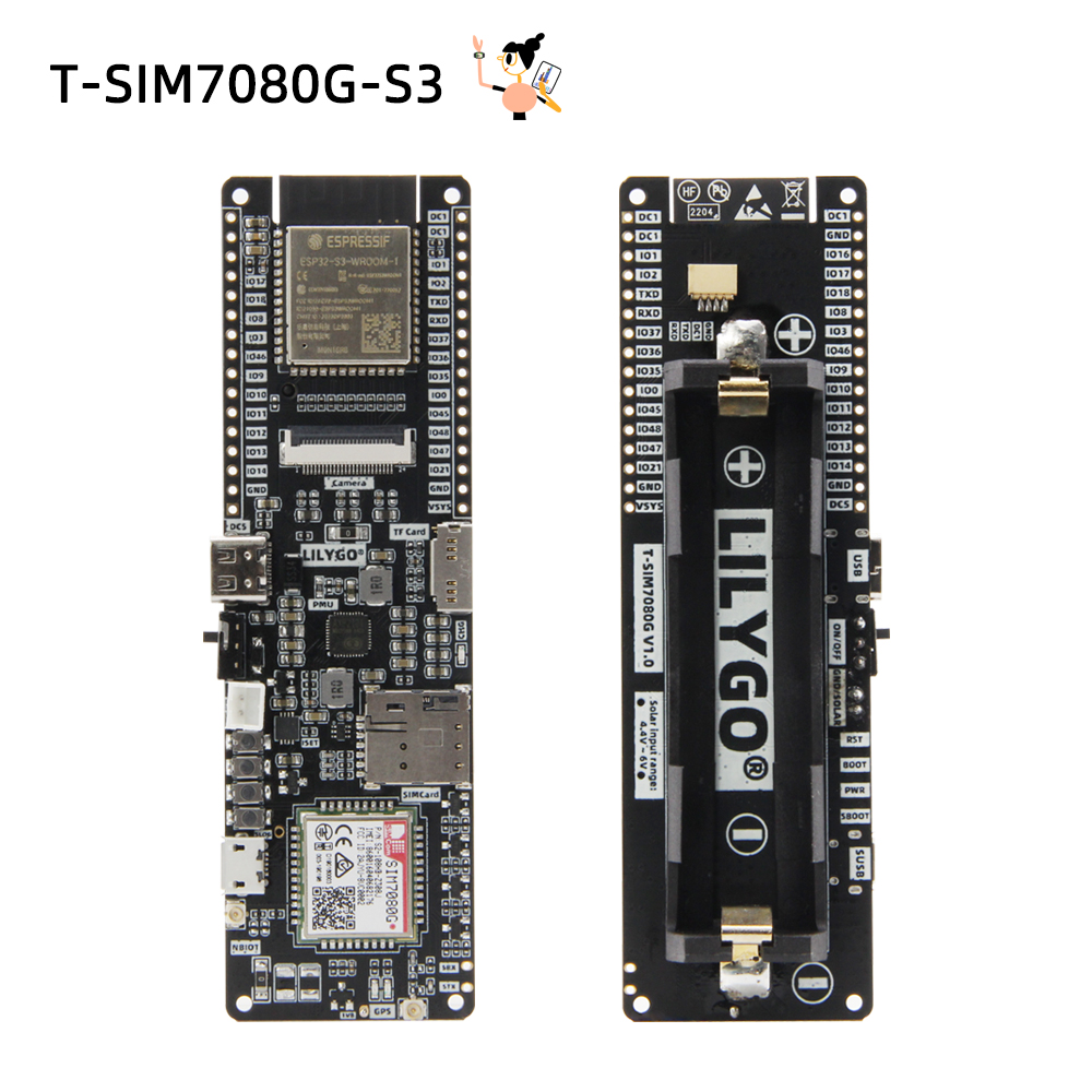 LILYGO® T-SIM7080-S3 ESP32-S3  - Esp32 S3 Development Board Lot incelemesi ve fiyatı