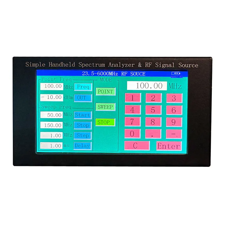 ZQ6 6G Basit El Tipi Spektrum  - Signal Generator Spectrum Analyzer incelemesi ve fiyatı
