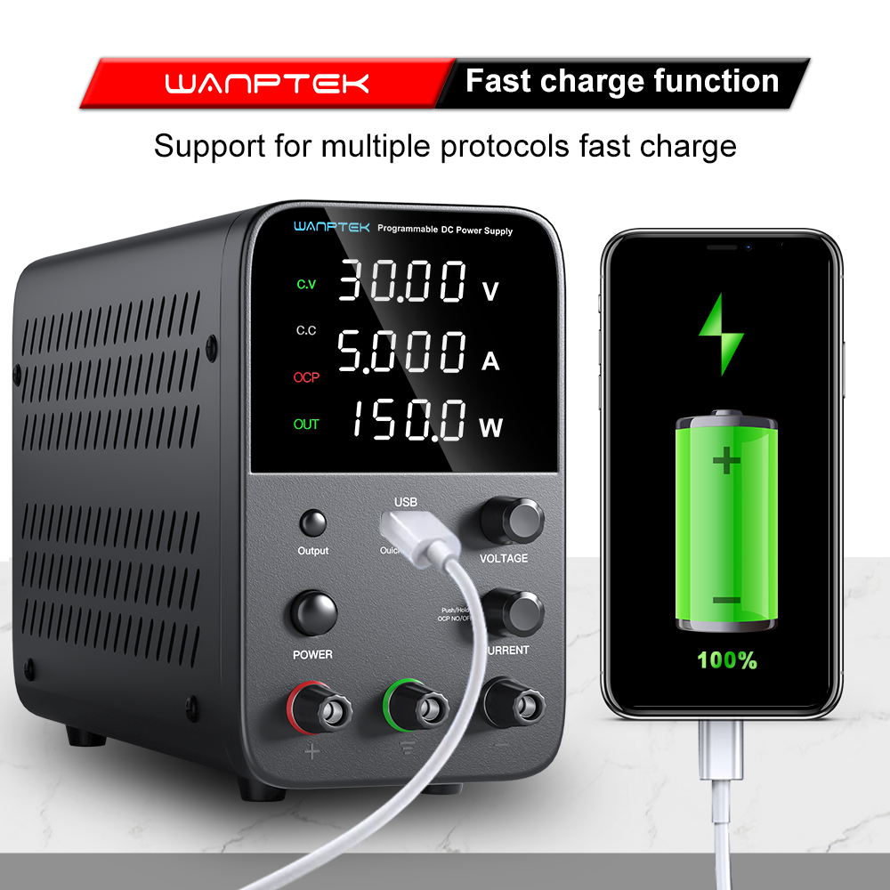 Wanptek Laboratuvar Güç Kaynağ - Programmable Dc Power Supply 30V 10A incelemesi ve fiyatı