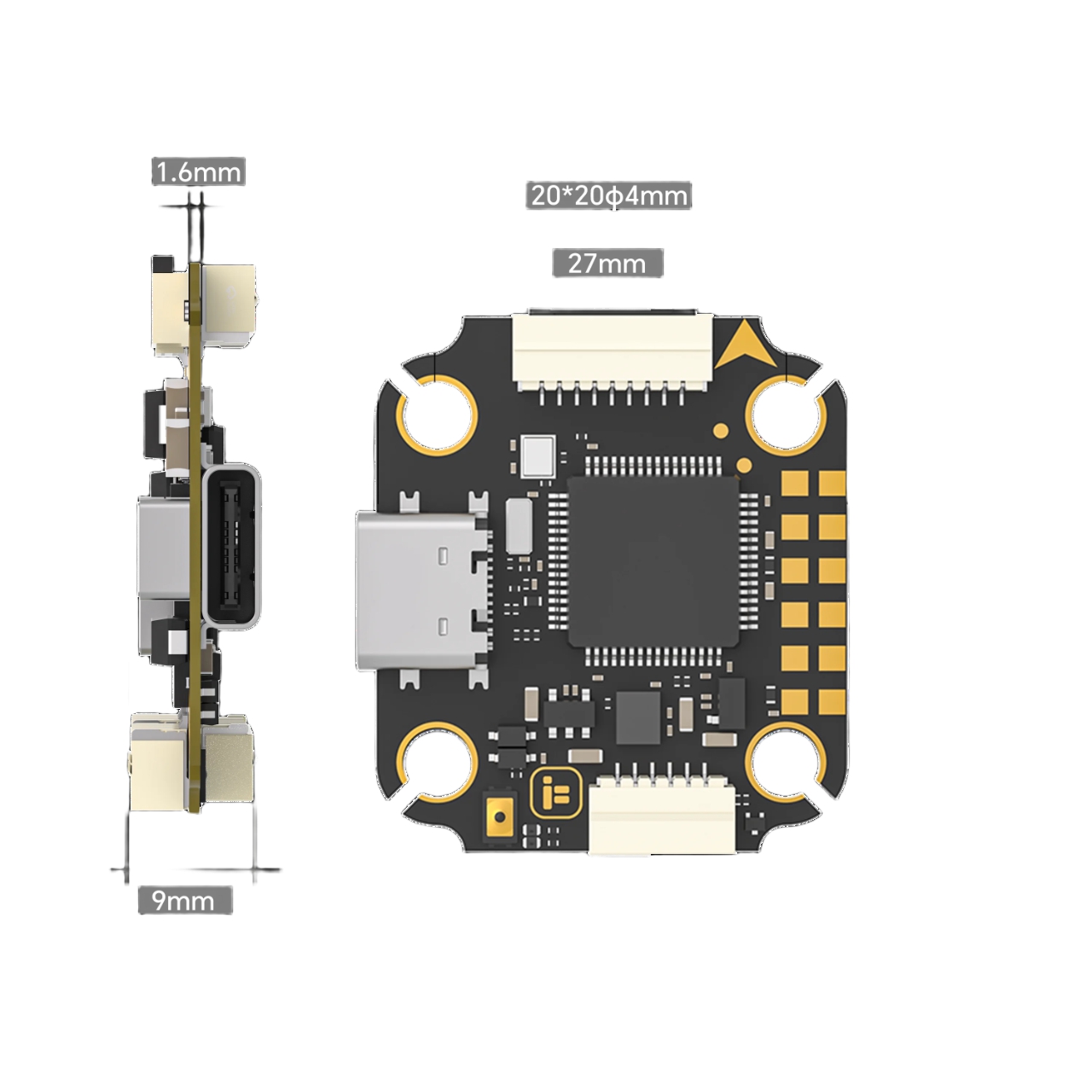iFlight Borg F7 Mini Stack ICM - Fpv Flight Controller F7 Stack 60A incelemesi ve fiyatı