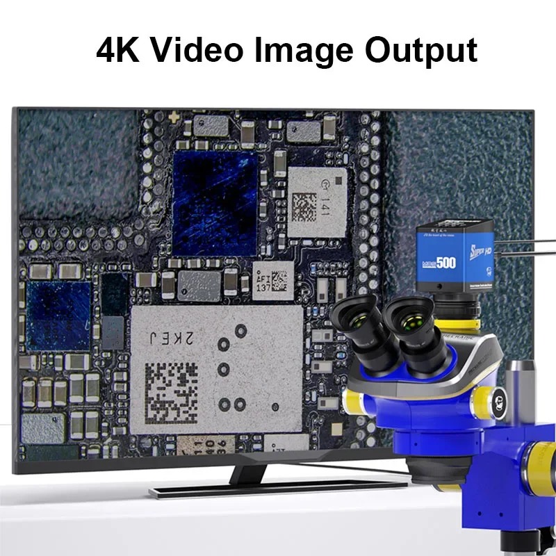 Mekanik HD kamera MOS 4K Pro/  - Stereo Trinocular Microscope Pcb incelemesi ve fiyatı