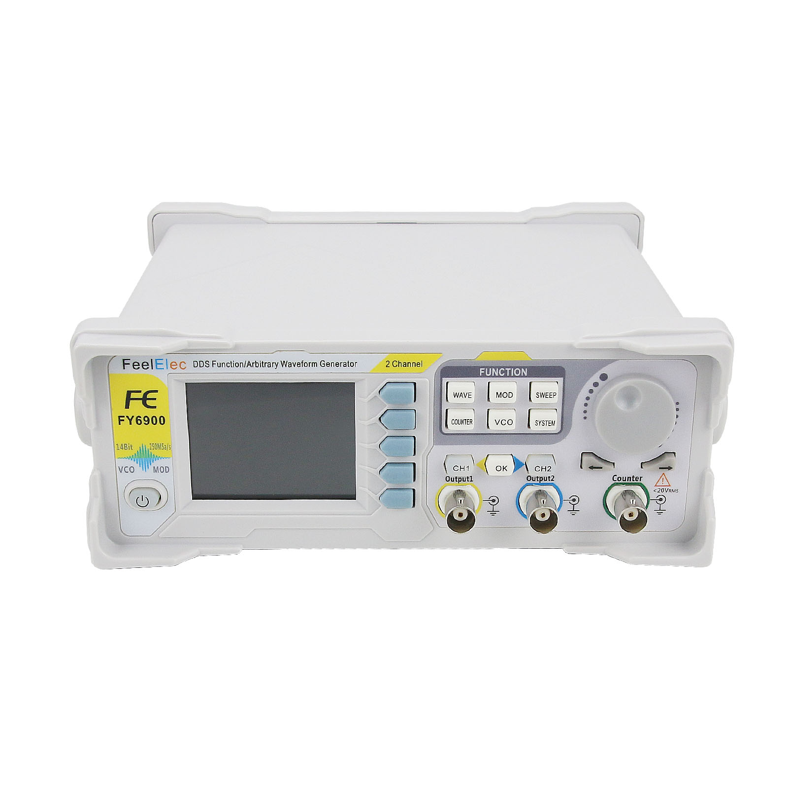 FY6900-50M 50MHz 2 Kanallı Fon - Function Arbitrary Waveform Generator incelemesi ve fiyatı