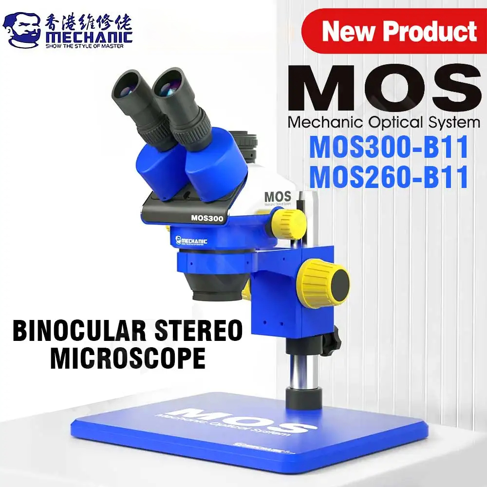 MEKANIK MOS260-B11/MOS300-B11H - Stereo Trinocular Microscope Pcb incelemesi ve fiyatı