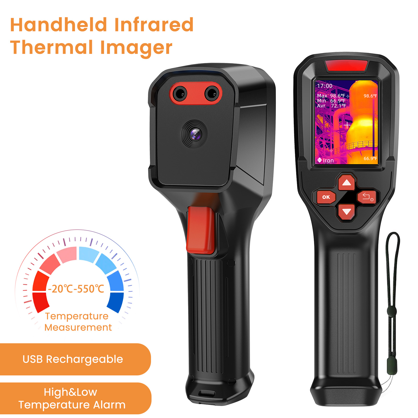 USB Şarj Edilebilir Termal Gör - Thermal Imaging Camera Pcb Repair incelemesi ve fiyatı
