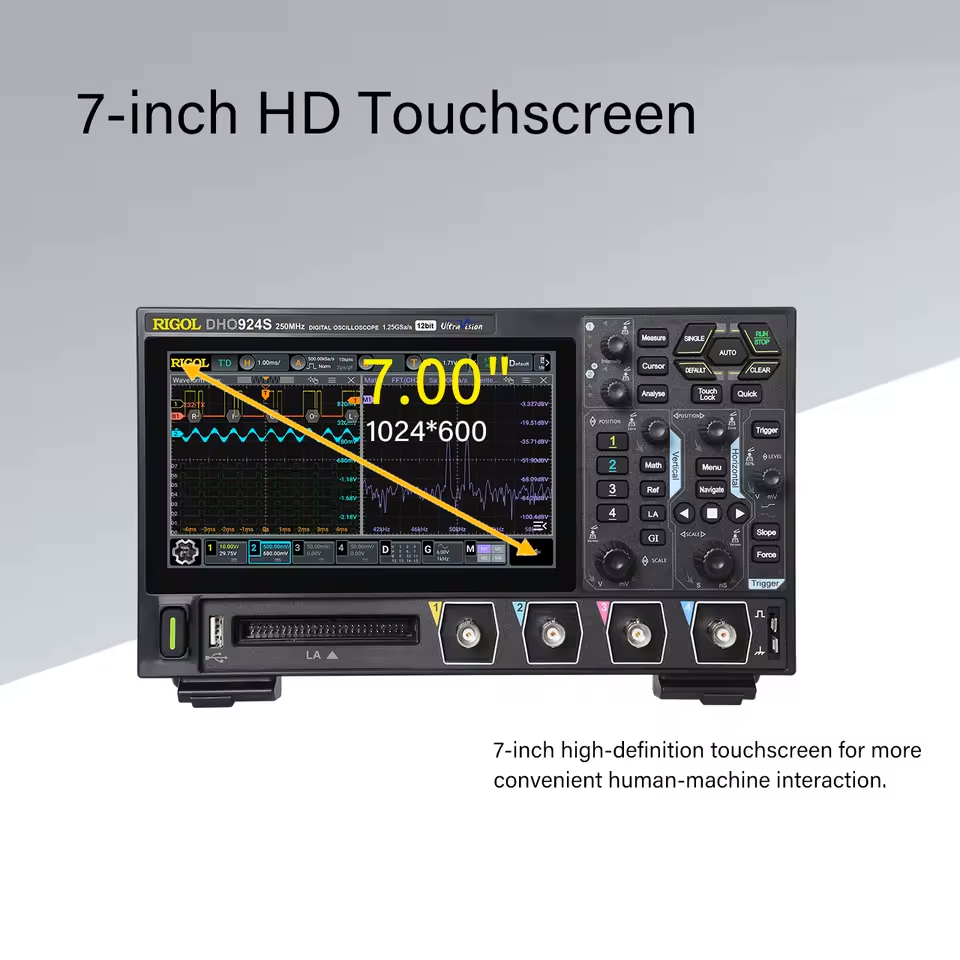 RIGOL DHO900 Serisi Osiloskop: - Signal Generator Spectrum Analyzer incelemesi ve fiyatı
