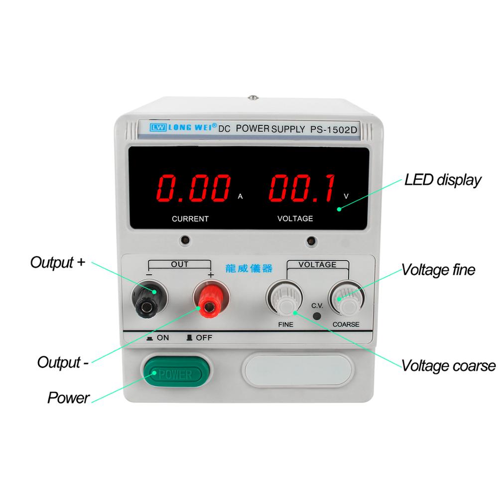 LW PS-1502D 1503D  PS-1505D 15 - Linear Lab Power Supply Adjustable incelemesi ve fiyatı