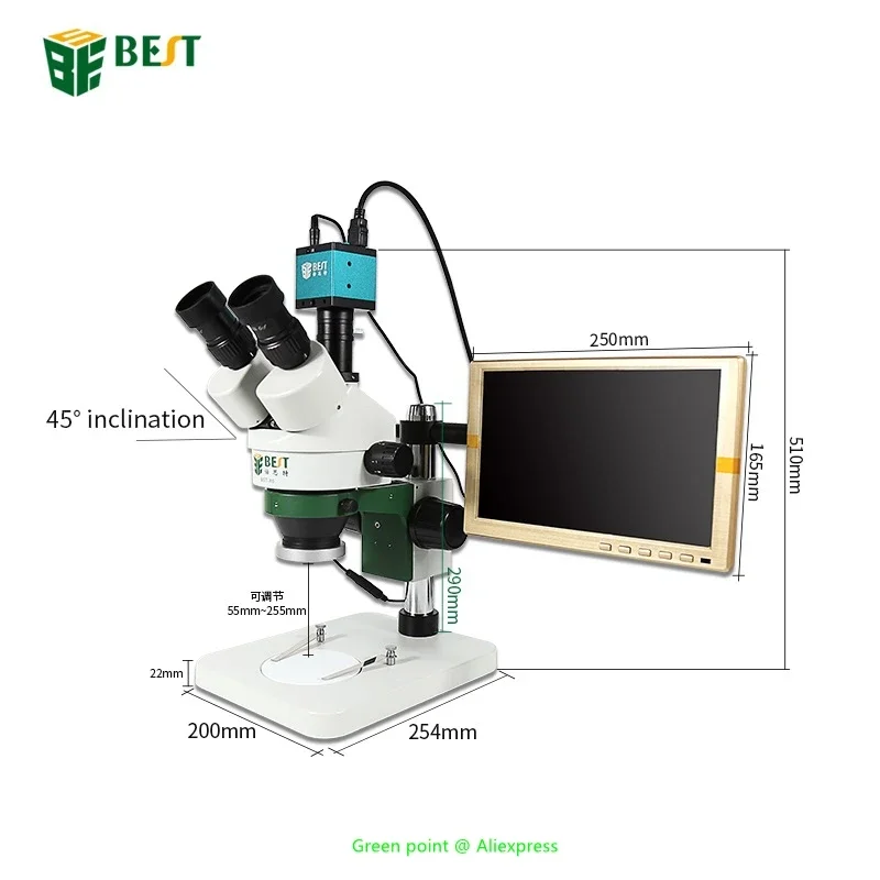 ZS7045 SERISI Stereo Dijital Z - Stereo Trinocular Microscope Pcb incelemesi ve fiyatı